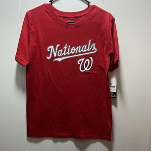 Washington Nationals Shirt MLB Genuine Merchandise Youth Size XL 16/18‎ NEW